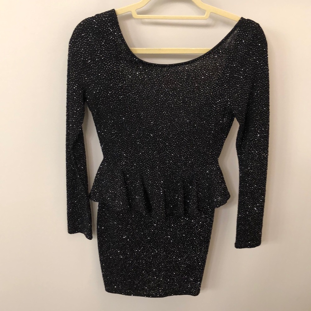 Black Sparkle Dress